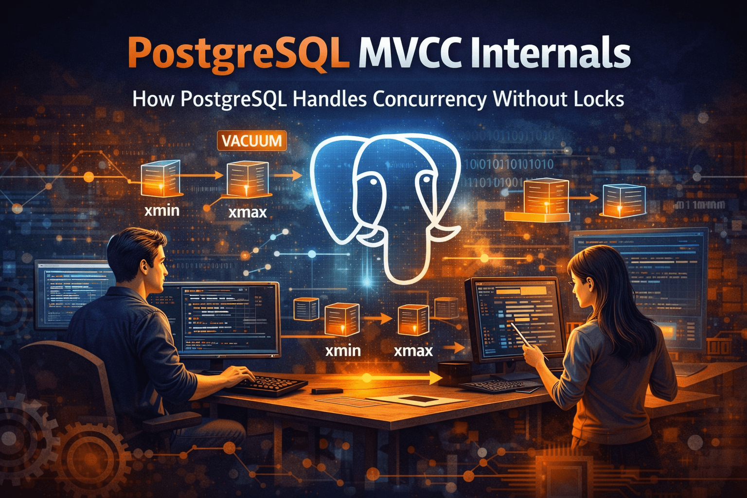 PostgreSQL MVCC Internals: How PostgreSQL Handles Concurrency Without Locks