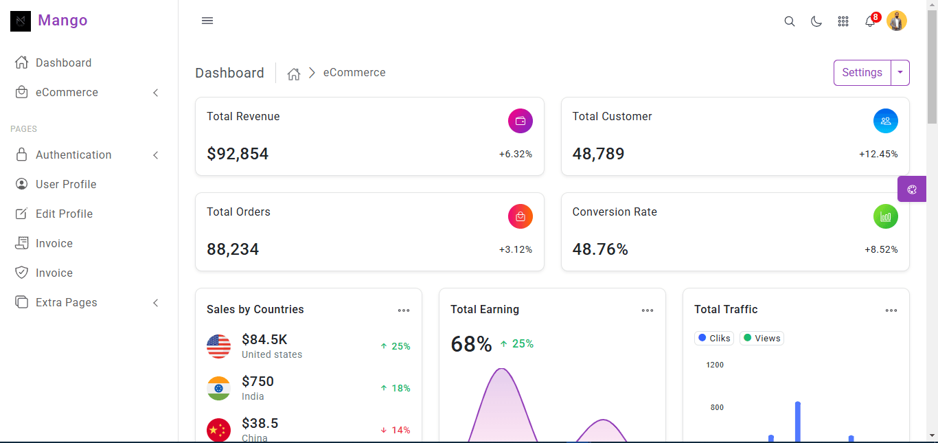 🚀 Admin CMS – Smart Control Panel screenshot 4